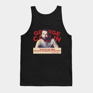 George Carlin Quote 2 Tank Top